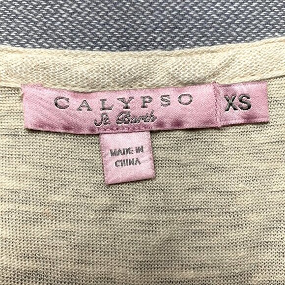 CALYPSO ST. BARTH Ori Linen Tee - Picture 6 of 7